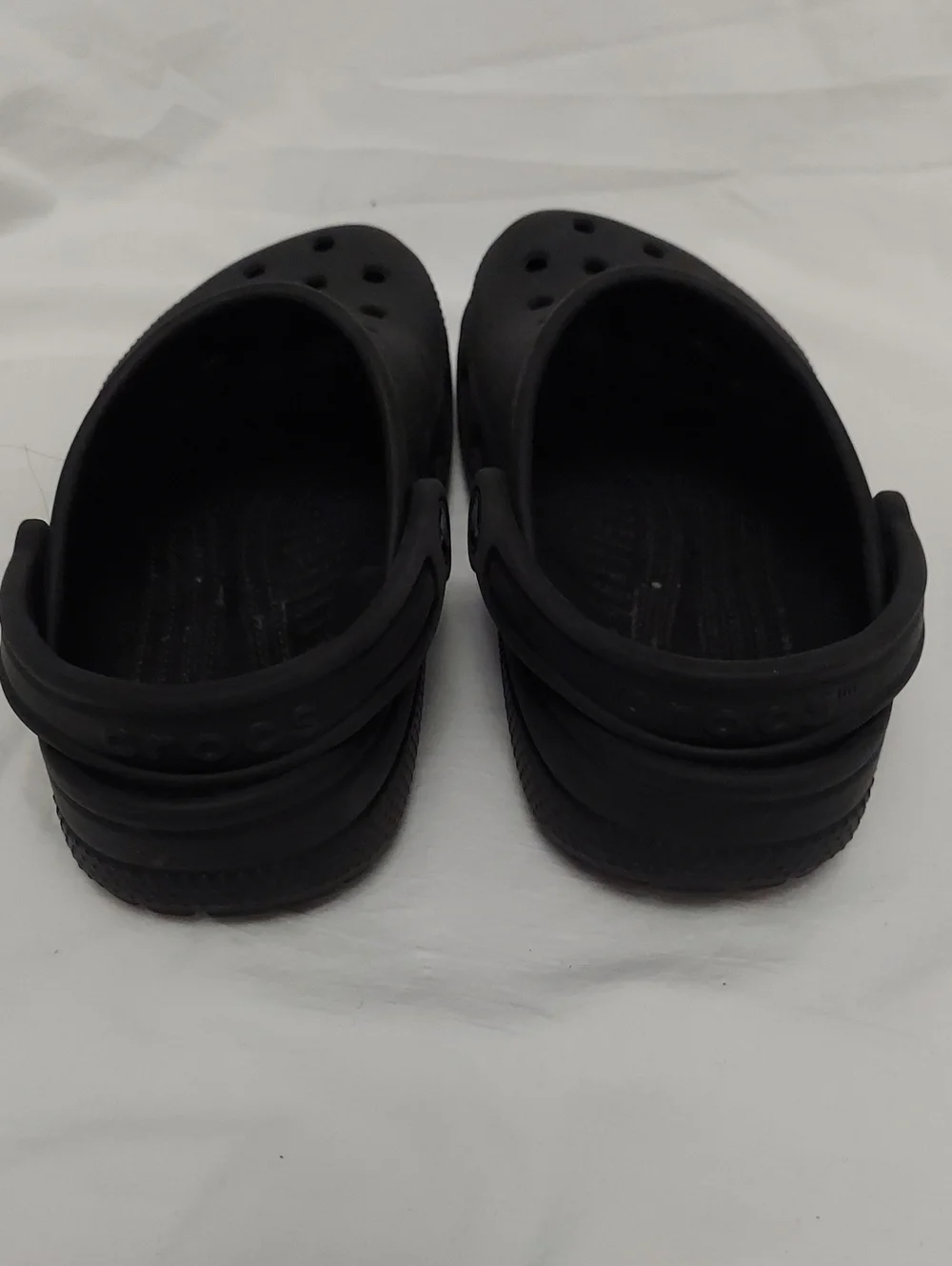 Crocs Clogs Classic Boys Black Slip-On Shoes Size 5